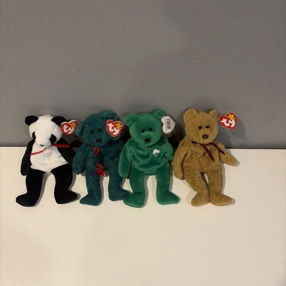 Ty Beanie Baby Bear Lot Of 12